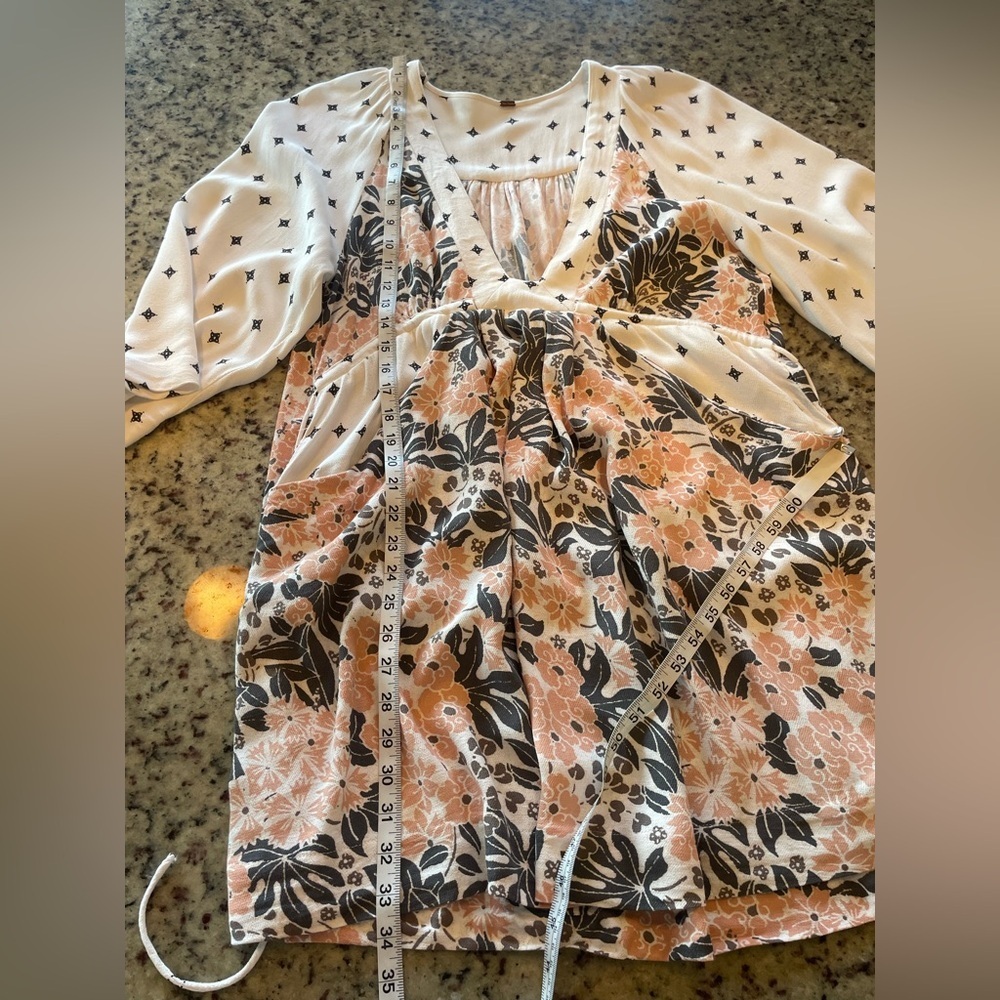 Free people, Tallulah floral printed mini dress size S - Picture 10 of 10